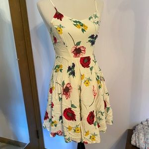Floral a-line dress